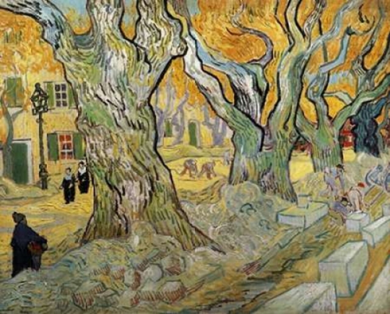 The Road Menders Poster Print by Vincent Van Gogh - Item # VARPDX374568